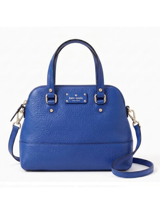 kate spade new york Handbags - Kate Spade New York Grove Court Maise Purse Small Leather Bag in Yves Blue Color